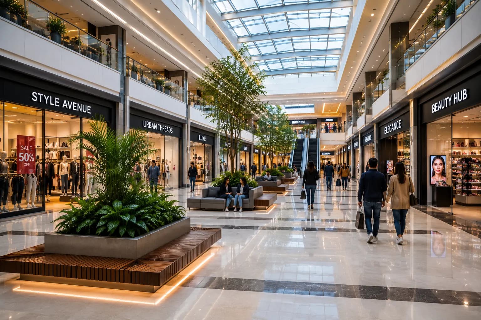 Maintaining a retail floor